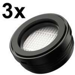 Baseus 3x cartuccia filtro per aspirapolvere per auto Baseus A2 nero (CRXCQA2-A01)