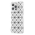 Custodia Kingxbar Miya Series per iPhone 14 Plus cover posteriore bianca