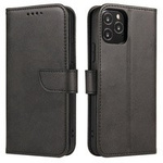 Magnet Case elegante cover per Huawei nova 8 cover nera con funzione stand