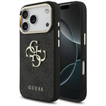 Etui Guess 4G Big 4G Classic Logo do     iPhone 17 Pro czarny złoty