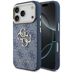Etui Guess 4G Big 4G Classic Logo do     iPhone 17 Pro niebieski złoty