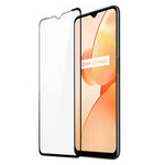 Dux Ducis 9D vetro temperato 9H durevole vetro temperato a schermo intero con cornice Realme C31 nero (compatibile con la custodia)