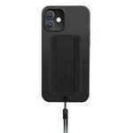 Custodia Uniq Heldro iPhone 12 mini 5.4&quot; nera / nera mezzanotte Antimicrobica