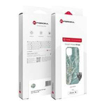 Etui na iPhone 16 PRO MAX Forcell F-Protect Mirage zgodny z MagSafe Military Drop-Test green marble