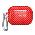 Beline AirPods Carbon Cover Air PodsPro 2 czerwony /red