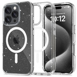 Etui TECH-PROTECT FLEXAIR HYBRID MAGSAFE IPHONE 16 PRO MAX GLITTER