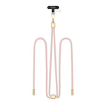 TECH-PROTECT C2S ROPE CROSSBODY STRAP BABY PINK/GOLD