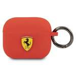 Cover FERRARI Apple Custodia in silicone rosso per AirPods 3