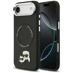 Etui Karl Lagerfeld Karl & Choupette     Pins MagSafe do iPhone Air czarny