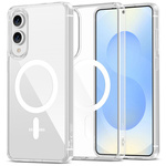 Etui TECH-PROTECT FLEXAIR HYBRID MAGSAFE GALAXY S25 EDGE CLEAR