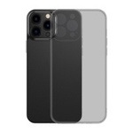 Custodia protettiva in vetro smerigliato Baseus per iPhone 13 Pro nera (ARWS000401)