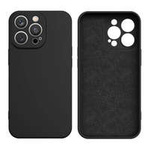 Custodia in silicone per iPhone 14 Plus cover in silicone nera