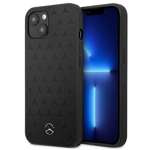 Cover MERCEDES Apple iPhone 13 Mini modello di pelle a stelle nere Hardcase