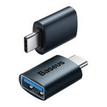 Adattatore Mini OTG Baseus Ingenuity Series da tipo C a USB-A 3.1 blu