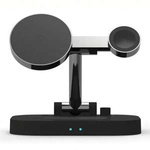 AWEI ład. indukcyjna 4w1 W22 15W Fast Charging czarny/black