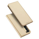 Custodia Dux Ducis Skin Pro per Samsung Galaxy S23+ Flip Card Wallet Stand Oro