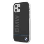 Cover BMW Apple iPhone 12 12 Pro Signature Logo stampato BMHCP12MPCUBBK Nero Hardcase
