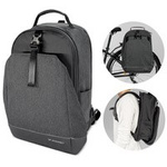 Wozinsky portapacchi per bicicletta zaino per bicicletta con telaio 2in1 30l nero (WBB33BK)