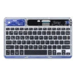 Dux Ducis Keyboard (CK Series) Kabellose Tastatur für Laptop/Tablet/Telefon – Transparent