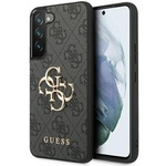 Cover Guess GUHCS23S4GMGGR S23 S911 grigio/grigiocase 4G Big Metal Logo Case