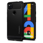 Cover SPIGEN Google Pixel 4A Rugged Armor Matte Black Case