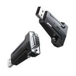 Convertitore adattatore Ugreen DB9 RS-232 - USB nero (80111 CM326)