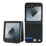 BMW BMHCZF622NBCK Z Flip6 F741 nero/nerocase Carbon Blue Line