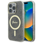 Guess GUHMP16XH4STW iPhone 16 Pro Max 6.9" brązowy/brown hardcase IML 4G MagSafe