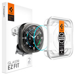 Vetro temperato Spigen GLAS.TR "EZ-FIT" Galaxy Watch cONFEZIONE DA 2 PEZZI ULTRA (47 MM) TRASPARENTE