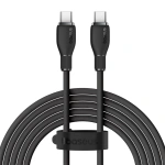 Kabel Baseus Pudding Series USB-C - USB-C 100W 1,2m - czarny