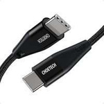[RETURNED ITEM] Cavo Choetech Cavo USB Tipo C - USB Tipo C Alimentazione 60W 3A 1.2m nero (XCC-1003)