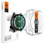 Vetro temperato Spigen Glas.tr "ez-fit" confezione da 2 Galaxy Watch 6 Classic (47 mm) trasparente