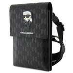 Karl Lagerfeld Borsa KLWBSAKHPKK nero/nero Saffiano Monogram Ikonik