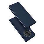 Custodia Dux Ducis Skin Pro per Honor Magic5 Flip Card Wallet Stand blu