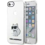 Karl Lagerfeld KLHCI8HNCHTCT iPhone 7/8/ SE 2020 / SE 2022 trasparente durocase Ikonik Choupette