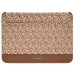 Guess Sleeve GUCS14HGCFSEW 14" marrone/marrone GCube Stripes