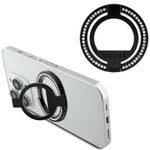 Guess MagSafe Anello di sostegno GUMRSALDGK nero/nero Strass