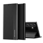 Custodia Sleep Case Pro per Samsung Galaxy A24 4G con flip stand nero