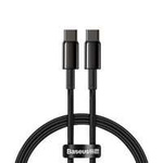 Baseus USB tipo C - cavo USB tipo C ricarica rapida Power Delivery Quick Charge 100 W 5 A 1 m nero (CATWJ-01)