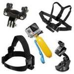 Set di 9 accessori in 1 per fotocamere sportive GoPro SJCAM