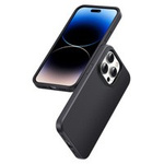 Ugreen LP627 Custodia protettiva in silicone setoso Custodia in silicone flessibile per telefono per iPhone 14 Pro Nero (90921)