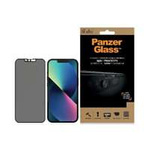 PanzerGlass E2E Microfracture iPhone 13 /13 Pro 6.1" Case Friendly CamSlider Privacy Antibacterial schwarz/schwarz P2748