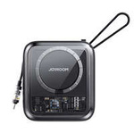 Power bank a induzione Joyroom 10000mAh Icy Series 22.5W con cavo Lightning integrato nero (JR-L007)
