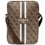 Guess Bag GUTB10P4RPSW Borsa per tablet da 10" marrone/marrone a righe 4G