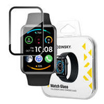 Vetro temperato Wozinsky Full Glue Vetro temperato per Huawei Watch Fit 2 9H Full Screen Cover con cornice nera