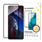 Vetro temperato per Xiaomi Poco F5 Pro 9H con telaio Wozinsky Full Glue Vetro temperato - nero