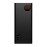 Baseus Adaman power bank con ricarica rapida 20000mAh 22.5W + cavo USB C 3A 0.3m nero