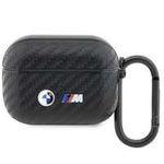BMW BMAPWMPUCA2 Coperchio AirPods Pro nero/nero Carbon Double Metal Logo