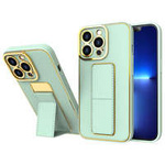 Nuova custodia Kickstand per iPhone 13 Pro con supporto verde