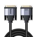 Cavo DVI - DVI Baseus Enjoyment Series, bidirezionale, 2K, 2m grigio